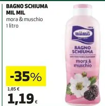 Mil mil bagno schiuma