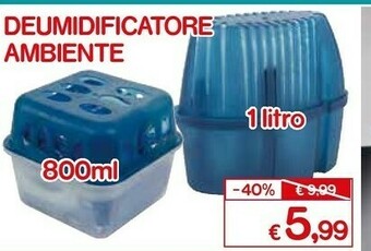 Satur Deumidificatore offerta