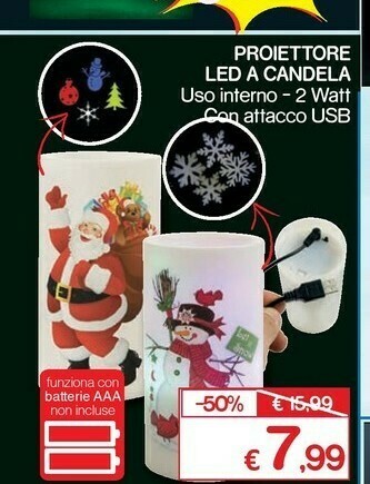 Satur Candele offerta