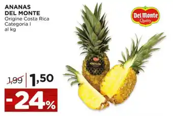 Alì Supermercati ANANAS DEL MONTE offerta