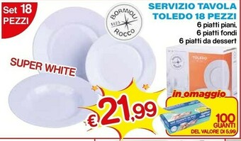 Satur Servizio piatti offerta