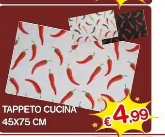 Tappeto cucina 45x75 cm