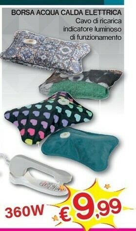 Satur Borsa acqua calda offerta