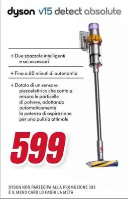 Trony dyson v15 detect absolute offerta