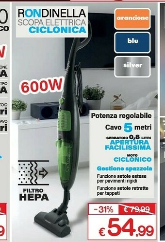 Satur Scopa elettrica offerta