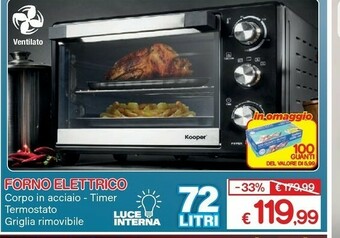Satur Forno elettrico offerta