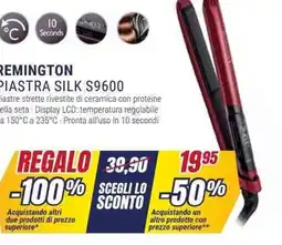 Trony REMINGTON PIASTRA SILK S9600 offerta