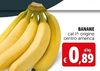 Deco Supermercati Banane offerta