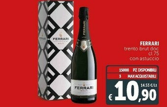 Deco Supermercati Trento brut doc con astuccio offerta