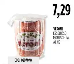 Carico Cash & Carry VERONI ESSELUSSO MORTADELLA offerta