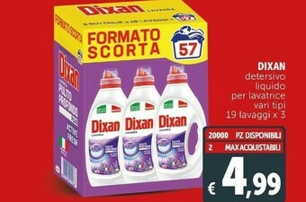 Deco Supermercati Detersivo liquido per lavatrice offerta