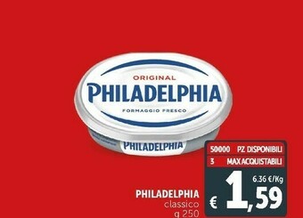 Deco Supermercati Philadelphia classico 250 g(ml) offerta
