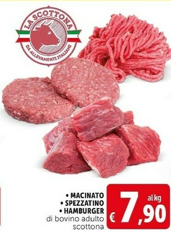 Deco Supermercati Hamburger di bovino adulto scottona offerta