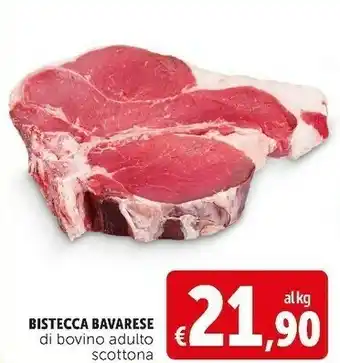 Bistecca bavarese di bovino adulto scottona