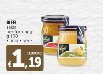 Deco Supermercati Salsa di pere per formaggi 100 g(ml) offerta