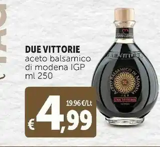 Deco Supermercati Aceto balsamico di modena igp 250 g(ml) offerta