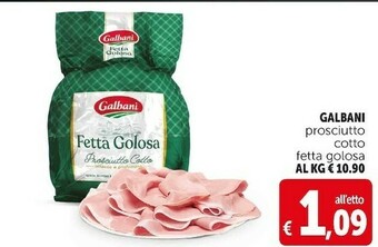 Deco Supermercati Prosciutto cotto offerta