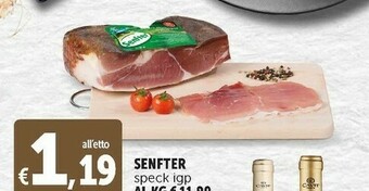 Deco Supermercati Speck igp offerta