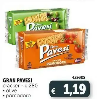 Deco Supermercati Gran i cracker pomodoro 280 g(ml) offerta