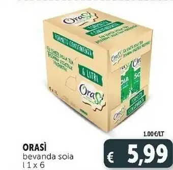 Deco Supermercati Orasi bevanda soia offerta