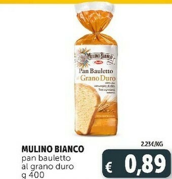 Deco Supermercati Pan bauletto al grano duro 400 g(ml) offerta