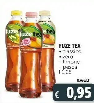 Deco Supermercati Fuze tea classico limone offerta