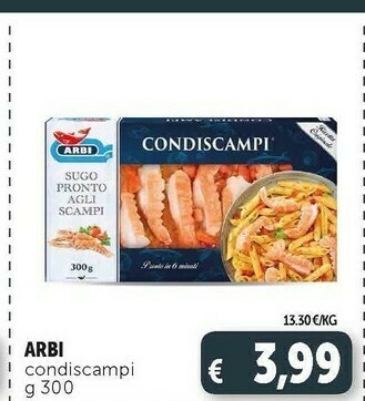 Deco Supermercati Condiscampi sugo pronto agli scampi 300 g(ml) offerta