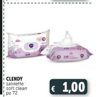 Deco Supermercati Clendy salviette soft clean offerta