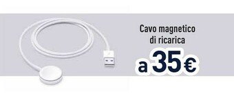 Unieuro Apple cavo magnetico di ricarica offerta