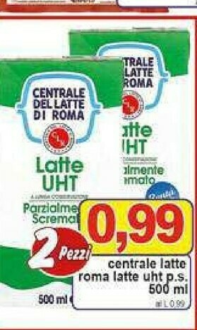 Latte parzialmente scremato