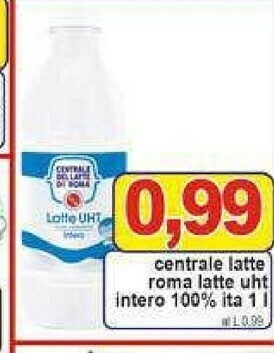 Pewex Latte parzialmente scremato offerta
