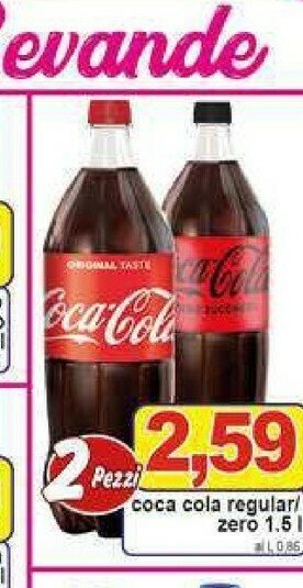 Pewex Coca cola zero offerta