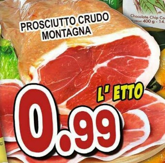 Sacoph Prosciutto crudo offerta