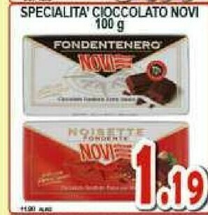 Sacoph Cioccolato offerta