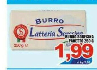 Sacoph Burro offerta