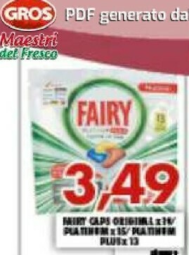 MA Supermercati Detersivo lavastoviglie offerta