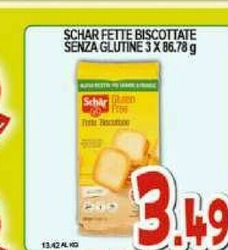 Sacoph Alimenti senza glutine offerta