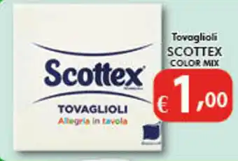 Bernava Tovaglioli SCOTTEX COLOR MIX offerta