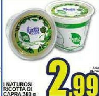 Sacoph Ricotta offerta