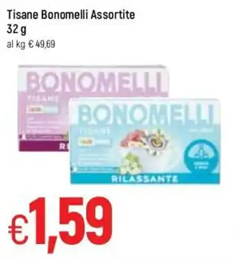 Famila Tisane Bonomelli Assortite 32g offerta