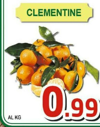 Sacoph Clementine offerta