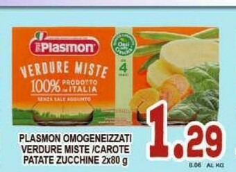Sacoph Omogeneizzati offerta