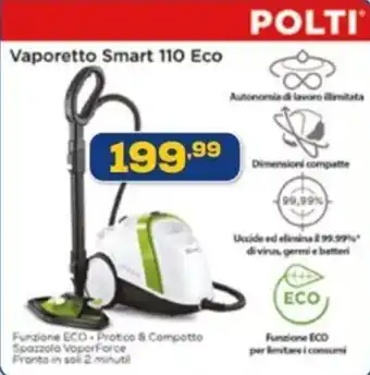 Euronics POLTI Vaporetto Smart 110 Eco offerta