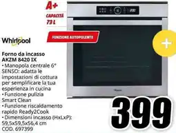 Whirlpool Forno da incasso AKZM 8420 IX