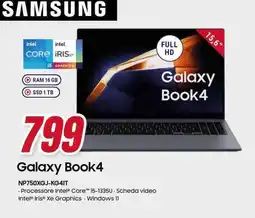 Trony SAMSUNG Galaxy Book4 offerta