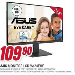 Trony ASUS MONITOR LCD VA24EHF offerta