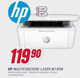 HP MULTIFUNZIONE LASER M140W