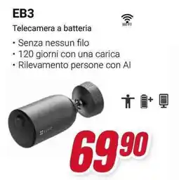 Trony EZVIZ EB3 Telecamera a batteria offerta