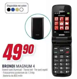 Trony BRONDI MAGNUM 4 offerta