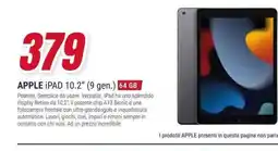 Trony APPLE IPAD 10.2" (9 gen.) 64 GB offerta